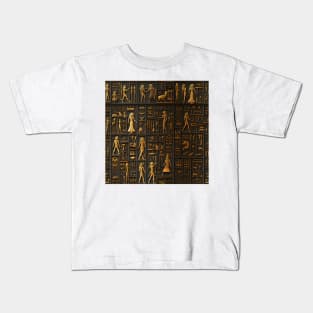 Ancient Egyptian Pattern 20 Kids T-Shirt